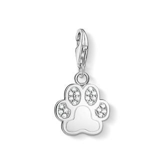 Charm pendant paw from the Charm Club collection in the THOMAS SABO online store