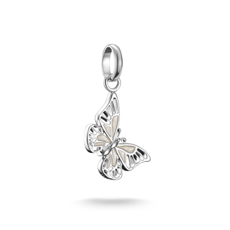 Charm pendant butterfly Connect silver from the  collection in the THOMAS SABO online store