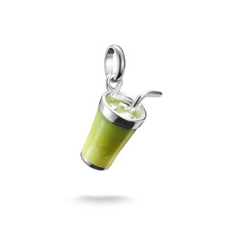 Charm pendant matcha latte Connect silver from the  collection in the THOMAS SABO online store