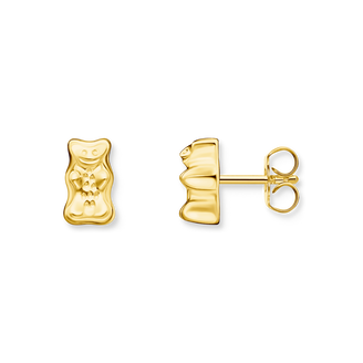 Gold-plated ear studs HARIBO goldbear from the Charming Collection collection in the THOMAS SABO online store